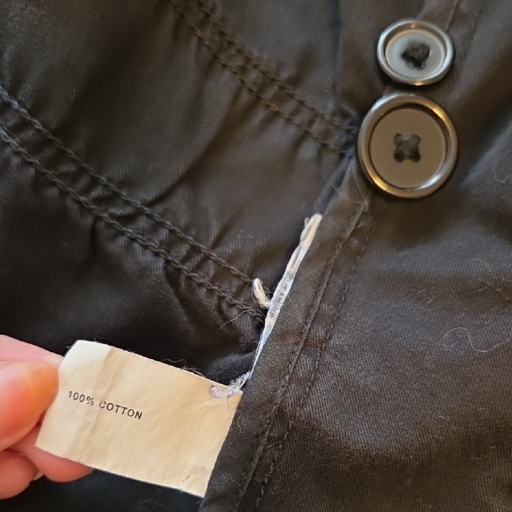 Gap Women's Black Utility Jacket - image 8